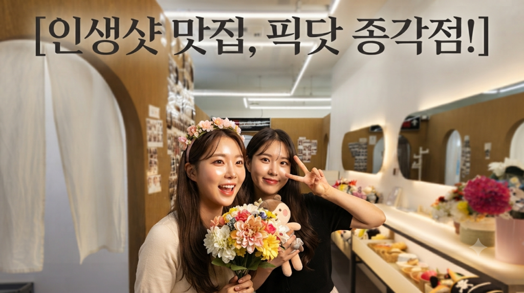 픽닷종각점 방문자들